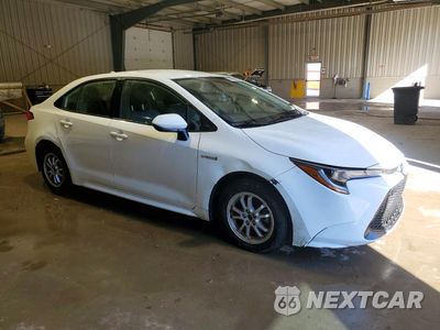 Czwarte zdjęcie samochodu z boku: 2020 TOYOTA COROLLA LE VIN:JTDEBRBE3LJ011988 - miniatura