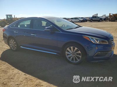 Czwarte zdjęcie samochodu z boku: 2016 HYUNDAI SONATA SPORT VIN:5NPE34AF3GH390483 - miniatura