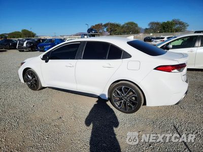Drugie zdjęcie samochodu z przodu: 2020 TOYOTA COROLLA SE VIN:5YFS4RCE9LP040628 - miniatura
