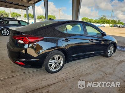 Trzecie zdjęcie samochodu z tyłu: 2019 HYUNDAI ELANTRA SEL VIN:KMHD84LF8KU832002 - miniatura