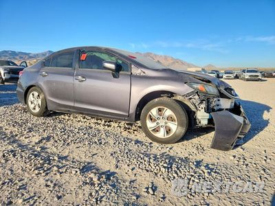 Czwarte zdjęcie samochodu z boku: 2015 HONDA CIVIC LX VIN:19XFB2F5XFE704998 - miniatura