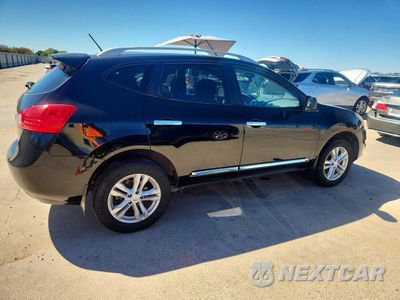 Trzecie zdjęcie samochodu z tyłu: 2015 NISSAN ROGUE SELECT S VIN:JN8AS5MTXFW654871 - miniatura