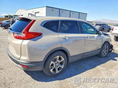Trzecie zdjęcie samochodu z tyłu: 2018 HONDA CR-V EX VIN:5J6RW1H52JL006680 - miniatura
