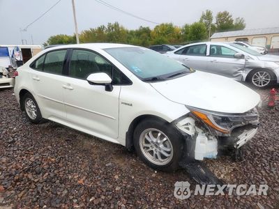 Czwarte zdjęcie samochodu z boku: 2020 TOYOTA COROLLA LE VIN:JTDEBRBE2LJ013215 - miniatura