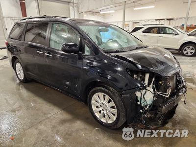 Czwarte zdjęcie samochodu z boku: 2016 TOYOTA SIENNA XLE 7-PASSENGER VIN:5TDDK3DC5GS133006 - miniatura