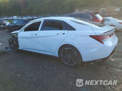 Drugie zdjęcie samochodu z przodu: 2023 HYUNDAI ELANTRA N LINE VIN:KMHLR4AF0PU420529 - miniatura