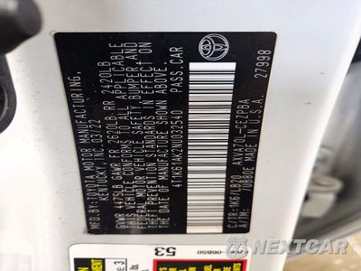 Zdjęcie 12 z 12 samochodu: 2022 TOYOTA CAMRY XSE VIN:4T1K61AK2NU032540 - miniatura