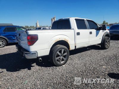 Trzecie zdjęcie samochodu z tyłu: 2013 FORD F150 SUPERCREW VIN:1FTFW1ET5DKE35897 - miniatura