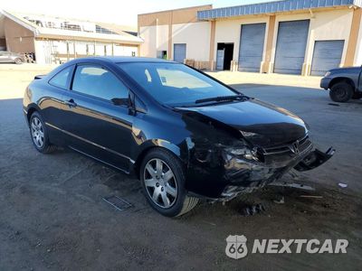 Czwarte zdjęcie samochodu z boku: 2007 HONDA CIVIC LX VIN:2HGFG12697H576318 - miniatura