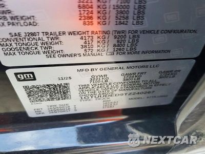 Zdjęcie 12 z 12 samochodu: 2026 GMC SIERRA K1500 SLT VIN:1GTUUDED9TZ240267 - miniatura