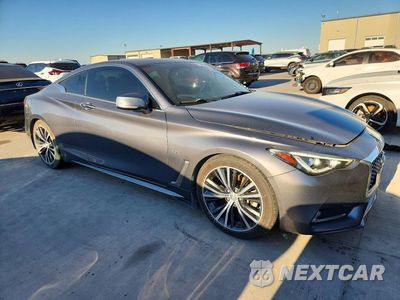 Czwarte zdjęcie samochodu z boku: 2018 INFINITI Q60 3.0T LUXE VIN:JN1EV7EK1JM342046 - miniatura
