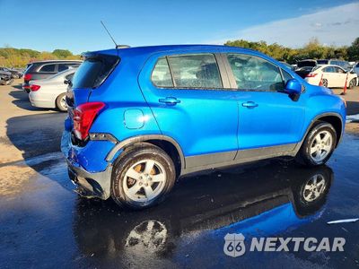 Trzecie zdjęcie samochodu z tyłu: 2016 CHEVROLET TRAX LS VIN:KL7CJNSB9GB662970 - miniatura