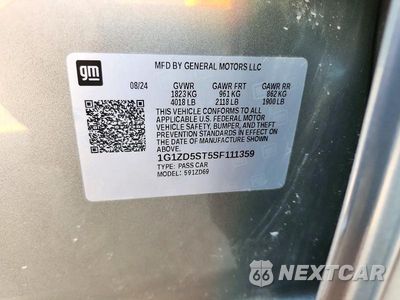 Zdjęcie 13 z 13 samochodu: 2025 CHEVROLET MALIBU LT VIN:1G1ZD5ST5SF111359 - miniatura