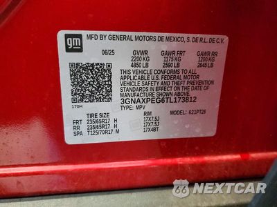 Zdjęcie 13 z 13 samochodu: 2026 CHEVROLET EQUINOX LT VIN:3GNAXPEG6TL173812 - miniatura