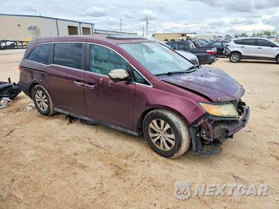 Czwarte zdjęcie samochodu z boku: 2014 HONDA ODYSSEY EXL VIN:5FNRL5H64EB139481 - miniatura