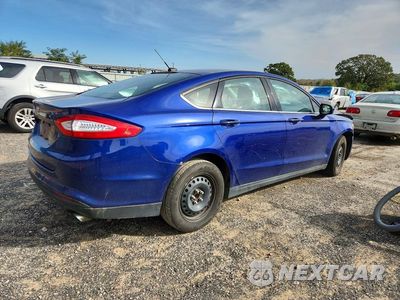 Trzecie zdjęcie samochodu z tyłu: 2014 FORD FUSION S VIN:3FA6P0G72ER329661 - miniatura