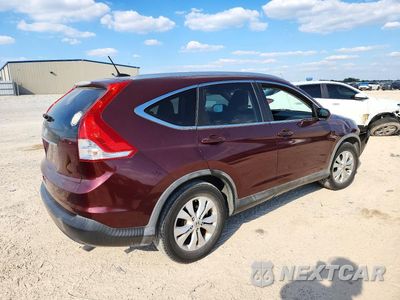 Trzecie zdjęcie samochodu z tyłu: 2014 HONDA CR-V EXL VIN:5J6RM3H79EL007186 - miniatura