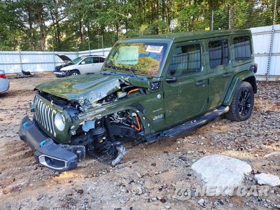 2022 JEEP WRANGLER UNLIMITED SAHARA 4XE 1C4JJXP60NW274470 - główne zdjęcie licytacji z USA - miniatura