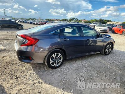 Trzecie zdjęcie samochodu z tyłu: 2018 HONDA CIVIC LX VIN:19XFC2F53JE044096 - miniatura