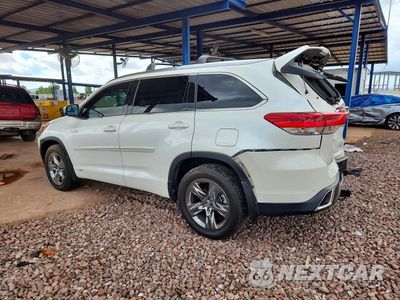 Drugie zdjęcie samochodu z przodu: 2018 TOYOTA HIGHLANDER HYBRID LIMITED PLATINUM VIN:5TDDGRFHXJS043936 - miniatura