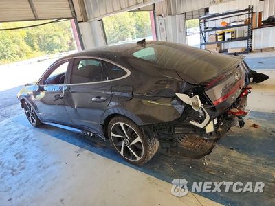 Drugie zdjęcie samochodu z przodu: 2021 HYUNDAI SONATA SEL PLUS VIN:5NPEJ4J28MH098620 - miniatura