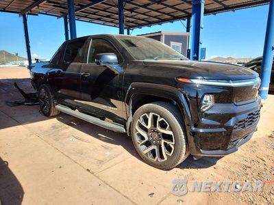 Czwarte zdjęcie samochodu z boku: 2024 CHEVROLET SILVERADO RST VIN:1GC40ZEL9RU303227 - miniatura