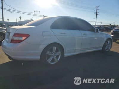 Trzecie zdjęcie samochodu z tyłu: 2011 MERCEDES-BENZ C 300 VIN:WDDGF5EB1BR160509 - miniatura