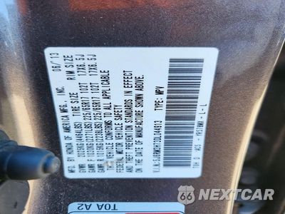 Zdjęcie 13 z 13 samochodu: 2013 HONDA CR-V EXL VIN:5J6RM3H73DL044913 - miniatura
