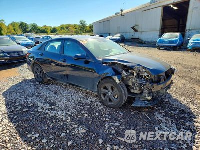 Czwarte zdjęcie samochodu z boku: 2022 HYUNDAI ELANTRA SEL VIN:5NPLS4AG5NH065298 - miniatura