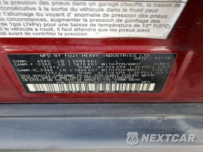 Zdjęcie 12 z 12 samochodu: 2011 SUBARU OUTBACK 2.5I LIMITED VIN:4S4BRBKC7B3382008 - miniatura