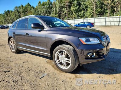 Czwarte zdjęcie samochodu z boku: 2015 AUDI Q5 PREMIUM PLUS VIN:WA1LFAFP4FA116093 - miniatura
