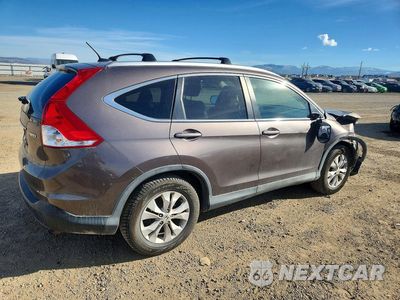 Trzecie zdjęcie samochodu z tyłu: 2014 HONDA CR-V EXL VIN:2HKRM4H70EH624119 - miniatura