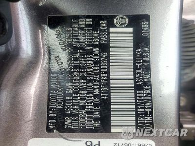 Zdjęcie 13 z 13 samochodu: 2015 TOYOTA CAMRY LE VIN:4T1BF1FK8FU082742 - miniatura