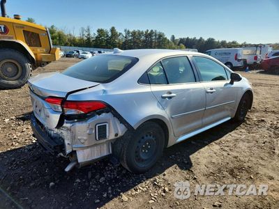 Trzecie zdjęcie samochodu z tyłu: 2021 TOYOTA COROLLA LE VIN:JTDEPMAE0MJ132940 - miniatura