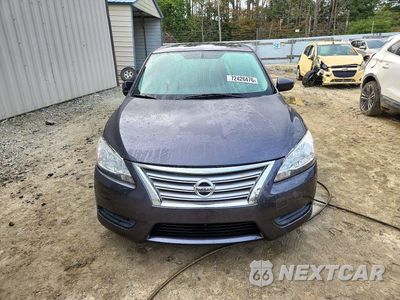 Piąte zdjęcie samochodu w środku: 2014 NISSAN SENTRA SV VIN:3N1AB7AP5EL667811 - miniatura