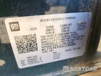 Zdjęcie 12 z 12 samochodu: 2025 CHEVROLET TRAX LS VIN:KL77LFEP9SC238099 - miniatura