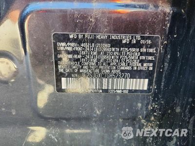 Zdjęcie 13 z 13 samochodu: 2016 SUBARU FORESTER 2.0XT TOURING VIN:JF2SJGXC7GH523270 - miniatura
