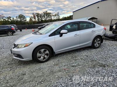2014 HONDA CIVIC LX 2HGFB2F52EH520546 - główne zdjęcie licytacji z USA - miniatura