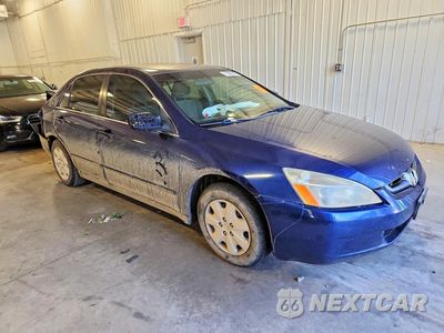 Czwarte zdjęcie samochodu z boku: 2003 HONDA ACCORD LX VIN:JHMCM56393C011659 - miniatura