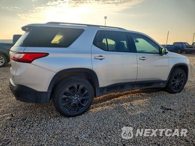 Trzecie zdjęcie samochodu z tyłu: 2020 CHEVROLET TRAVERSE RS VIN:1GNERJKW5LJ282628 - miniatura