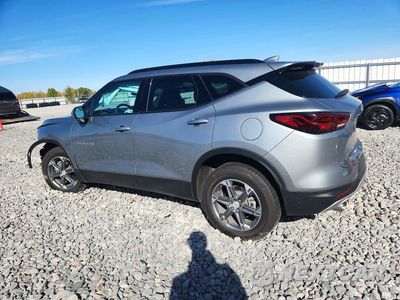 Drugie zdjęcie samochodu z przodu: 2023 CHEVROLET BLAZER 2LT VIN:3GNKBHR48PS130903 - miniatura