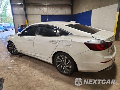 Drugie zdjęcie samochodu z przodu: 2019 HONDA INSIGHT TOURING VIN:19XZE4F92KE001084 - miniatura