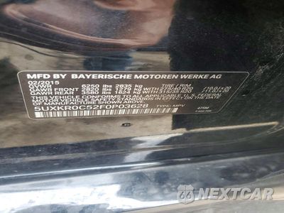 Zdjęcie 13 z 13 samochodu: 2015 BMW X5 XDRIVE35I VIN:5UXKR0C52F0P03628 - miniatura