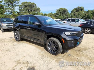Czwarte zdjęcie samochodu z boku: 2024 JEEP GRAND CHEROKEE LIMITED 4XE VIN:1C4RJYB68R8506789 - miniatura