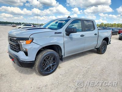 2024 CHEVROLET SILVERADO K1500 TRAIL BOSS CUSTOM 3GCPDCEK9RG206781 - główne zdjęcie licytacji z USA - miniatura
