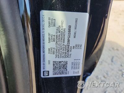 Zdjęcie 12 z 12 samochodu: 2023 CHEVROLET SILVERADO K1500 VIN:3GCNDAED9PG116850 - miniatura