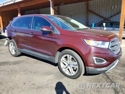 Czwarte zdjęcie samochodu z boku: 2018 FORD EDGE TITANIUM VIN:2FMPK4K98JBC44356 - miniatura