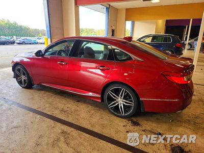 Drugie zdjęcie samochodu z przodu: 2021 HONDA ACCORD TOURING HYBRID VIN:1HGCV3F90MA008932 - miniatura