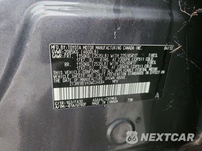 Zdjęcie 13 z 13 samochodu: 2013 TOYOTA RAV4 XLE VIN:2T3RFREV4DW034684 - miniatura