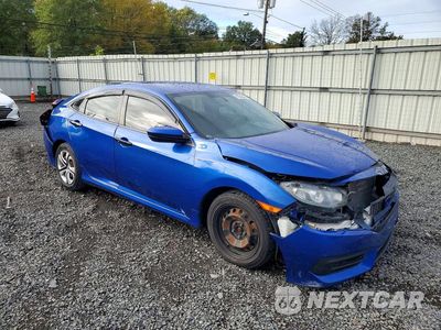 Czwarte zdjęcie samochodu z boku: 2018 HONDA CIVIC LX VIN:2HGFC2F51JH529228 - miniatura